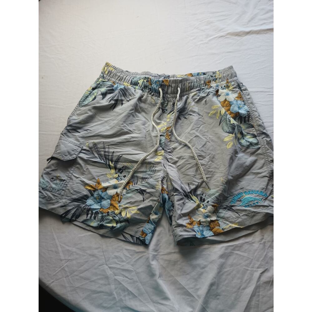 Tommy Bahama Swim Trunks Lined Mesh Men Medium Swimming Tropical